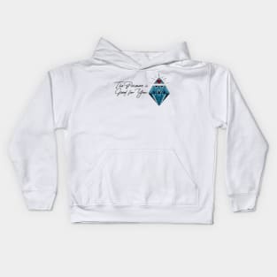 Pressure makes Diamonds Kids Hoodie